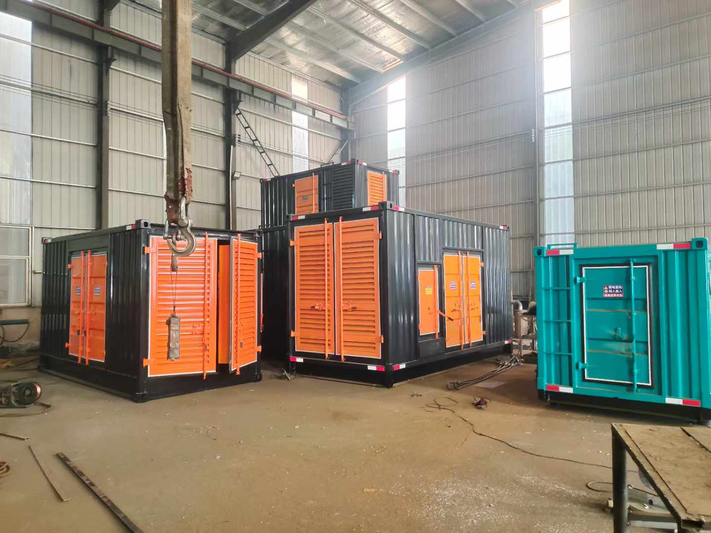 来安500kw柴油发电机组可以带动多少功率设备？